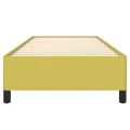 Cadre de lit Vert 80 x 200 cm Tissu