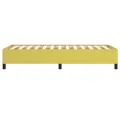 Cadre de lit Vert 80 x 200 cm Tissu