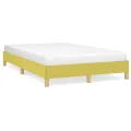 Cadre de lit Vert 120 x 200 cm Tissu