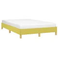 Cadre de lit Vert 120 x 200 cm Tissu