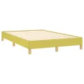 Cadre de lit Vert 120 x 200 cm Tissu
