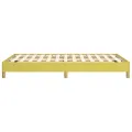 Cadre de lit Vert 120 x 200 cm Tissu
