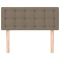 Tête de lit Taupe 80x5x78/88 cm Tissu
