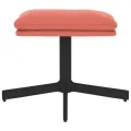 Repose-pied Rose 60x60x36 cm Velours