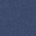 Repose-pied Bleu 60x60x36 cm Tissu et similicuir