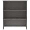 Dessus de buffet HAMAR Gris clair 85x35x100 cm Bois de pin