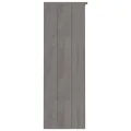 Dessus de buffet HAMAR Gris clair 85x35x100 cm Bois de pin