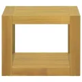 Armoire murale de salle de bain 45x45x35 cm Teck solide