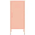 Armoire de rangement Rose 42,5x35x101,5 cm Acier