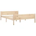 Cadre de lit Bois de pin massif 120x200 cm