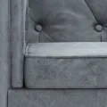 Fauteuil Gris Tissu