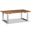 Table basse Bois de récupération massif 100 x 60 x 38 cm