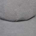 Chaise en forme de main Gris Velours
