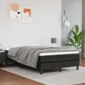 cadre de lit matelas Noir 120x200 cm Similicuir