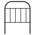 Tête de lit métal noir 75 cm