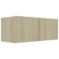 Ensemble de meubles TV 8 pcs Chêne sonoma Bois d'ingénierie