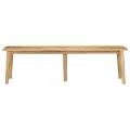 Banc 160x40x45 cm bois massif de manguier