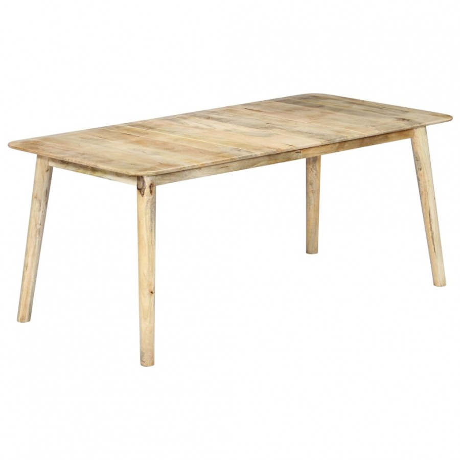 Table de salle à manger 180x90x76 cm Bois de manguier massif