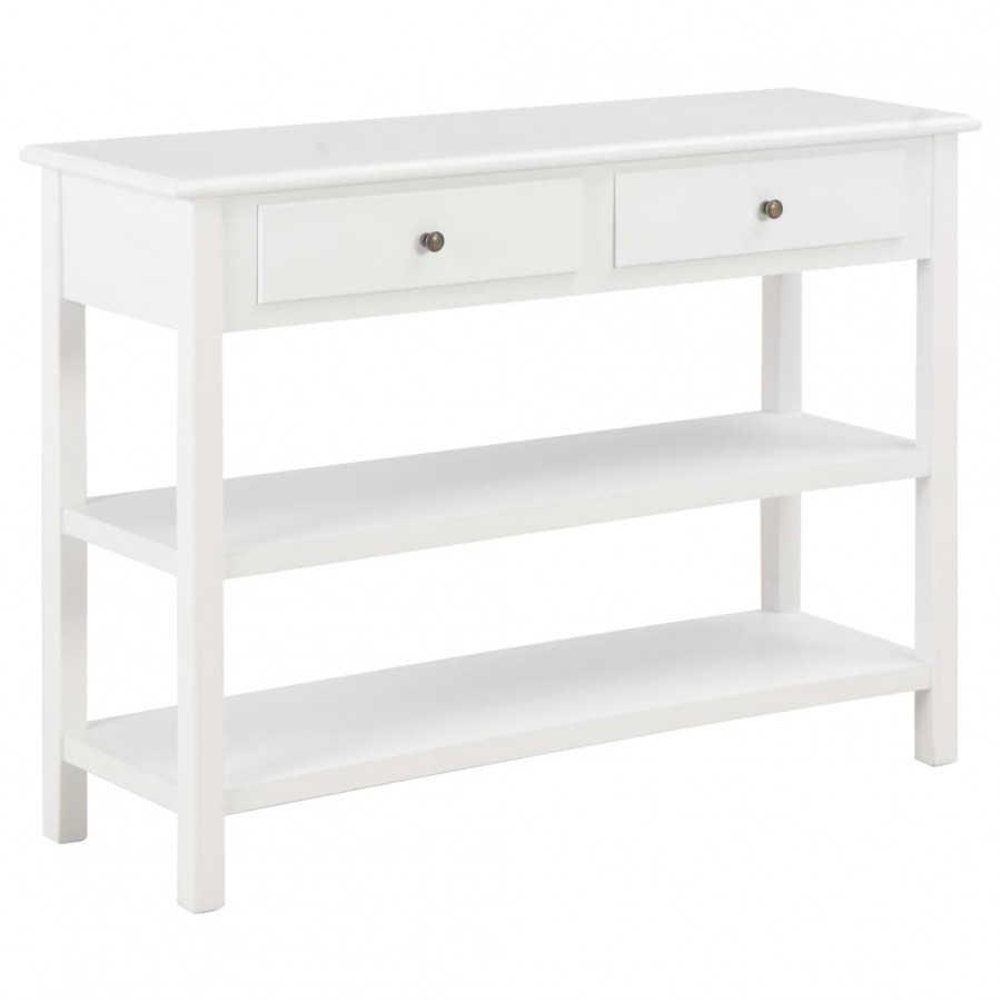 Buffet Blanc 110x35x80 cm MDF