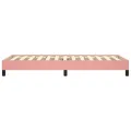 Cadre de lit Rose 90x190 cm Velours