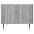 Tables basses 2 pcs sonoma gris 50x50x40 cm bois d'ingénierie