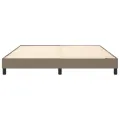 cadre de lit Taupe 180x200 cm Tissu