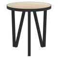 Table à thé Chêne Sonoma Ø35 cm MDF