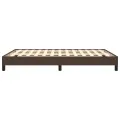 Cadre de lit Marron 140x200 cm Similicuir