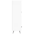 Buffet haut blanc 69,5x31x115 cm bois d'ingénierie