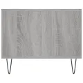 Table basse sonoma gris 102x50x40 cm bois d'ingénierie