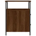 Table de chevet chêne marron 44x45x60 cm bois d'ingénierie