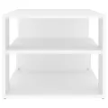 Table basse Blanc 100x50x40 cm Aggloméré