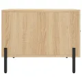 Tables basses 2 pcs chêne sonoma 50x50x40 cm bois d'ingénierie