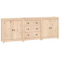 Buffet 210x35x80 cm Bois massif de pin