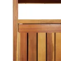 Table console de jardin 110x35x75 cm bois massif d'acacia