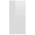 Buffet Blanc brillant 80x36x75 cm Aggloméré