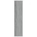 Bibliothèque/Buffet Sonoma gris 66x30x130 cm Bois d'ingénierie