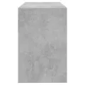 Bureau Gris béton 101x50x76,5 cm Aggloméré