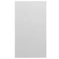 Bibliothèque/Buffet Blanc 50x25x80 cm Aggloméré