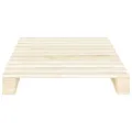 Cadre de lit de palette Bois de pin massif 90 x 200 cm