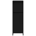 Armoire de salle de bain Noir 30x30x95 cm Aggloméré