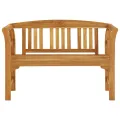 Banc de jardin 114 cm Bois d'acacia solide