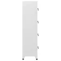 Armoire à casier avec 4 compartiments 38x45x180 cm