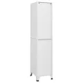 Armoire à casier avec 4 compartiments 38x45x180 cm