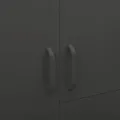 Garde-robe Anthracite 90x50x180 cm Acier