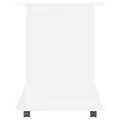 Armoire à roulettes Blanc 60x45x60 cm Aggloméré