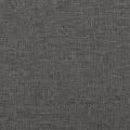 cadre de lit Gris foncé 100x200 cm Tissu
