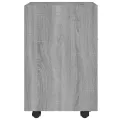 Armoire appoint à roues Sonoma gris 33x38x60 cm