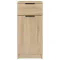 Armoire de bureau Chêne sonoma 33,5x50x75 cm Bois d'ingénierie