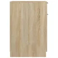 Armoire de bureau Chêne sonoma 33,5x50x75 cm Bois d'ingénierie